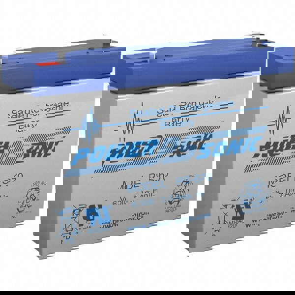 Rechargeable Lead Battery: 6V, Quick-Disconnect Terminal